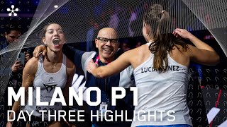 Milan Premier Padel P1 Highlights day 3 Women [upl. by Jeffery]