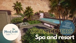 Planet Zoo ZOOKEEPERS Spa and Resort part 1Hamadryas Baboon [upl. by Alair]