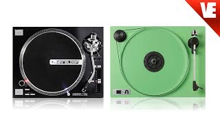 Turntables DIRECT DRIVE vs BELT DRIVE [upl. by Pirnot380]