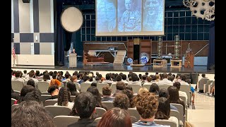 Holocaust Education Week Invites Inspirational Guest to Dr Joaquin Garcia High School [upl. by Ackler727]