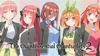 The Quintessential Quintuplets 2  Opening  Gotobun no Katachi [upl. by Cyb]