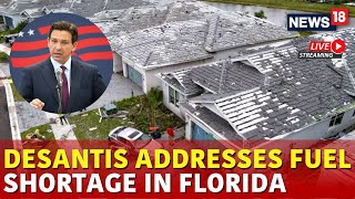 Desantis Florida Opens Fuel Distribution Sites To Combat Shortages Caused By Hurricane Milton N18G [upl. by Beale]