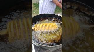 Potato Twister  Gandhinagar Street Food  Gandhinagar [upl. by Ettenwad]