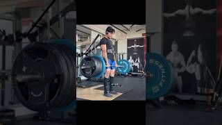 220 kg deadlift fail deadlift shorts [upl. by Limbert]