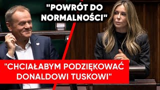 RozenekMajdan w Sejmie Chciałabym podziękować Donaldowi Tuskowi [upl. by Topper812]