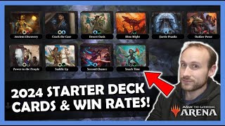 NEW 2024 Starter Decks Explained Best Cards amp Synergies of the 10 Precon Decks  MTG Arena Guide [upl. by Anitel]