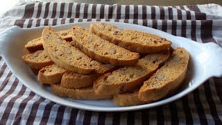 Almond Biscotti  How to Make Biscotti  Crunchy Italian Dipping Cookies [upl. by Airres]