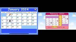 Starfall New Year’s Day 2024 amp Leap Day 2024 [upl. by Orenid]