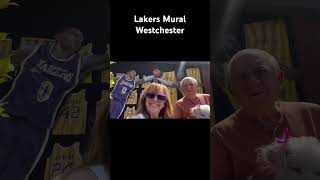 Lakers Mural Westchester thecoffeecompany lakersmural westchester [upl. by Rhoda]