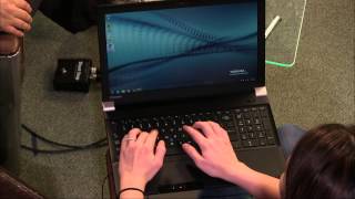 Toshiba Tecra W50 Laptop Review [upl. by Allit]