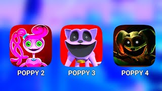 Poppy Playtime Chapter 2 3 amp 4 Mobile Full Gameplay  Poppy 3 Mobile Release  Poppy 4 New game [upl. by Chil551]