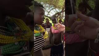 They are very kind tribalmarriage shortvideo africantribes [upl. by Enitram]