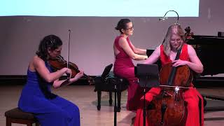 Rebecca Clarke Piano Trio 1914 Andante and Finale [upl. by Recnal409]