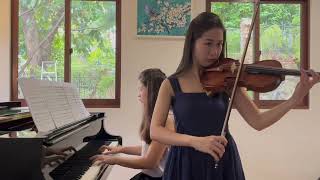 ABRSM Grade 6 Violin Exam 2024 A2 Allegro 英国皇家小提琴6级 [upl. by Nylarak]