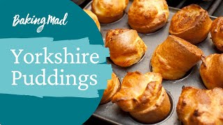 How to make Yorkshire Puddings  Baking Mad [upl. by Jeniffer]