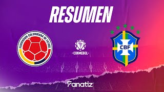 Colombia 21 Brasil Resumen Extendido goles y highlights del partido por Eliminatorias 2026 [upl. by Malory557]