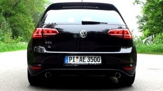 Motor und Sound VW Golf 7 GTI VII 2013  Exhaust SoundCheck  EngineReport [upl. by Januisz]