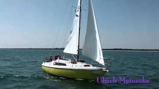 Sailboat Neptun 22  Segelyacht Neptun 22 quotCAVIA Porcellusquot [upl. by Duky]