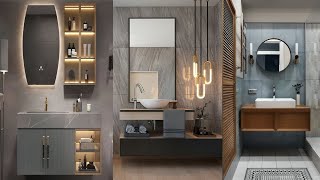 Top 50 Washbasin Cabinet Design  Wash Basin Designs  Basine Design  Bathroom Storage Ideas [upl. by Arrik971]