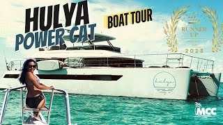 Power Cat Hulya  Charter yacht in The Bahamas [upl. by Juanita]