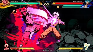 DBFZ Goku Black Solo Tod Zero bar New Patch [upl. by Leandro]