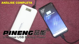 POWER BANK PINENG 20000mAh é bom Review [upl. by Tutankhamen]