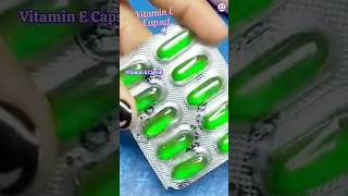 💞 Vitamin E Capsule।। How to use vitamin E capsules😍 shortviral [upl. by Marianne846]