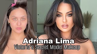 Adriana Lima VS Model Makeup Transformation l Christen Dominique [upl. by Ovid]