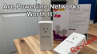 Netgear Powerline 1200 Review  Worth It [upl. by Auqinot912]