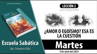 Escuela Sabática  Martes 9 de abril del 2024  Lección Alumnos [upl. by Leahsim495]