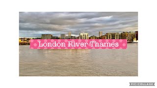 London River thames walk [upl. by Eilahs]