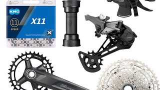 Shimano Deore M5100 11 Speed Groupset Best Budget MTB Groupset [upl. by Ellison372]