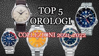 Top 5 Nuove Collezioni 2022 ⌚ Orologi sotto i 40000€ [upl. by Zumwalt837]