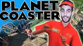 PLANET COASTER  Gameplay español  ¿Es tan bueno este juego  REPASO CONCEPTOS BÁSICOS KraoESP [upl. by Eladnek]