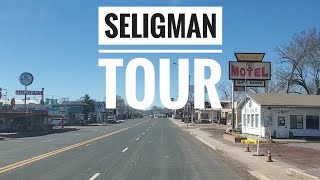 Seligman Tour Drive through tour of Seligman Arizona Route 66 175 [upl. by Myrta]