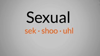 How to pronounce Sexual  Sexual pronunciation  Sexual meaning in Tamil  MrEnglish [upl. by Nadiya]