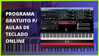 PIANO VIRTUAL PARA AULA ONLINE  MIDICULOUS GRATUITO [upl. by Shargel]