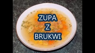 Zupa z brukwi na wędzonce  najprostszy przepis [upl. by Nyleda386]