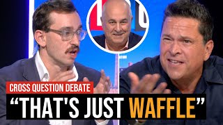 Dom Joly vs IEA Director on how his think tank is funded  LBC debate [upl. by Claude91]