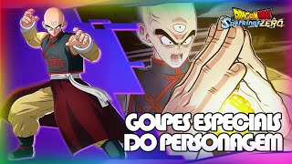 Especiais dos Personagens  Tenshinhan SparkingZero [upl. by Davidde]