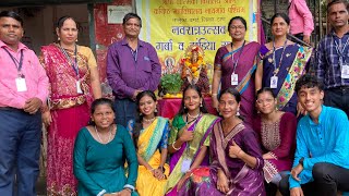 collegelife garba celebration by RISHI VALMIKI school amp junior college naigaon YouTube video [upl. by Niveb]