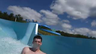 Kenosee Superslides Tube Waterslide POV Left Kenosee Lake SK [upl. by Feer]