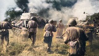 WW2 Battle Of Kursk Intense Footage [upl. by White]