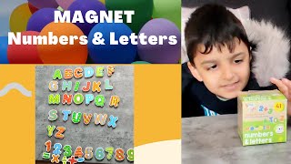 ABC Song with Magnet Letters [upl. by Hsac]