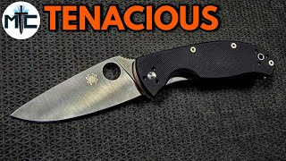 Spyderco Tenacious  Overview and Review [upl. by Ailecec845]