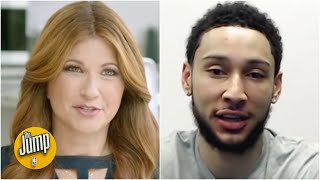 Ben Simmons interview Im DPOY and the 76ers can win it all  The Jump [upl. by Haimrej529]