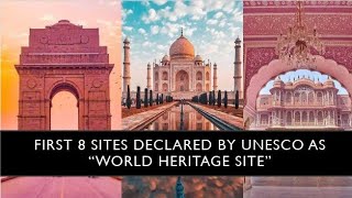 PPT on First Historical Sites as World Heritage Sites by UNESCO tourism history travelling [upl. by Petrie]