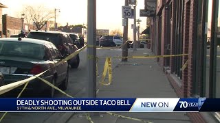 Milwaukee man shot and killed in Taco Bell parking lot [upl. by Howland816]