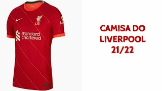 Camisa do Liverpool 2122 Home Review [upl. by Tallou]