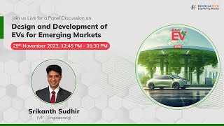 Hinduja Tech Live at ET Auto Panel  Design and Development of EVs for Emerging Markets [upl. by Windzer]